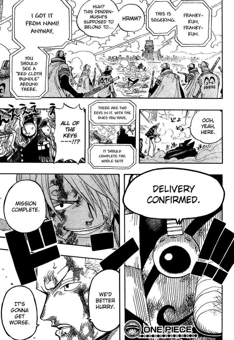 One Piece Chapter 419 17